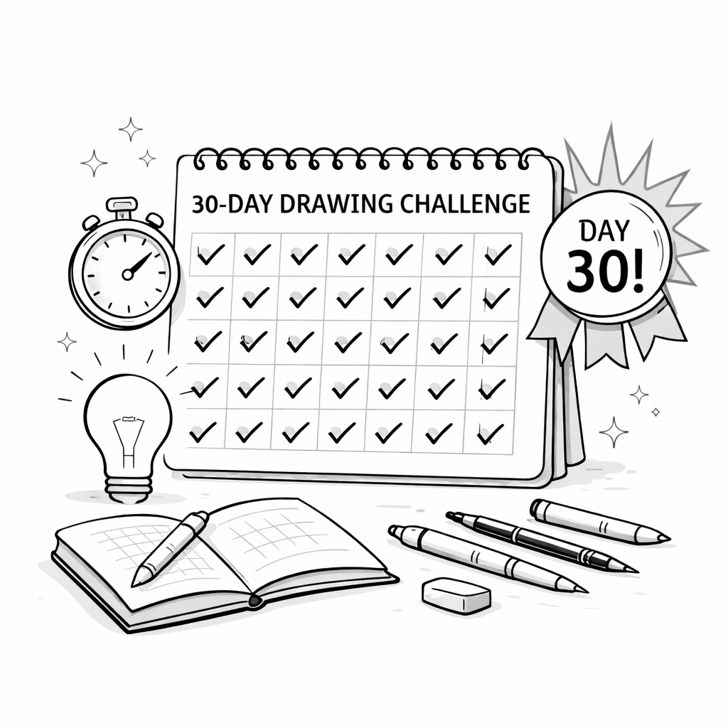 30-Day Drawing Challenge